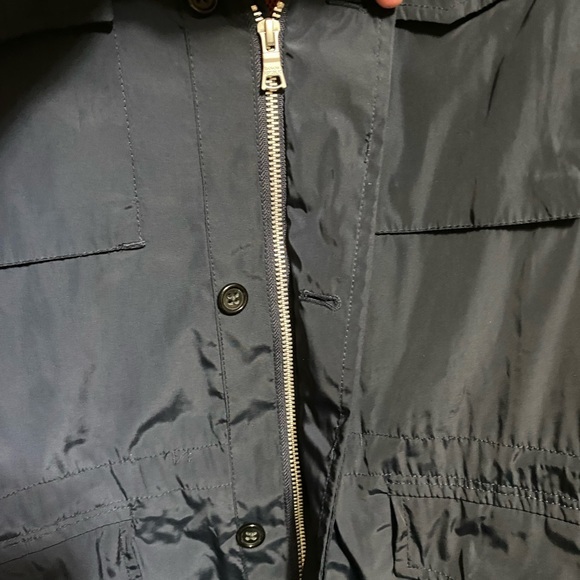 Banana Republic Navy Windbreaker Jacket, Size XL - Picture 6 of 9